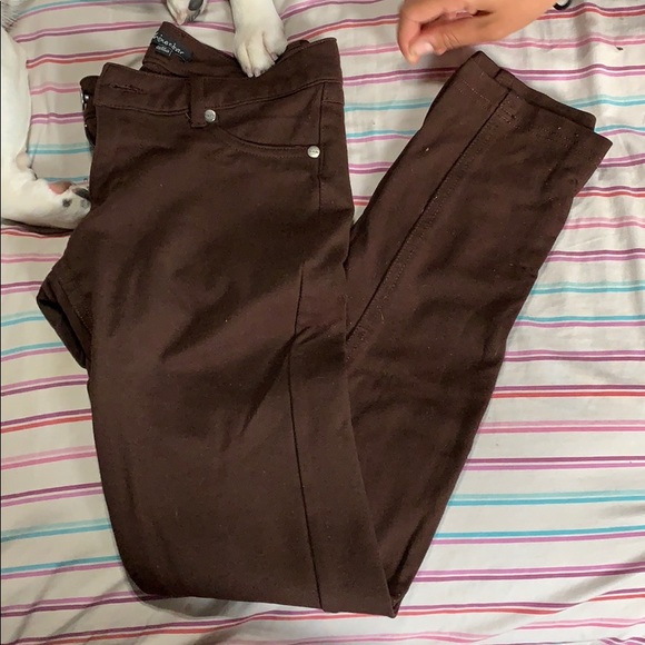 Brown skinny jeans - Picture 2 of 3